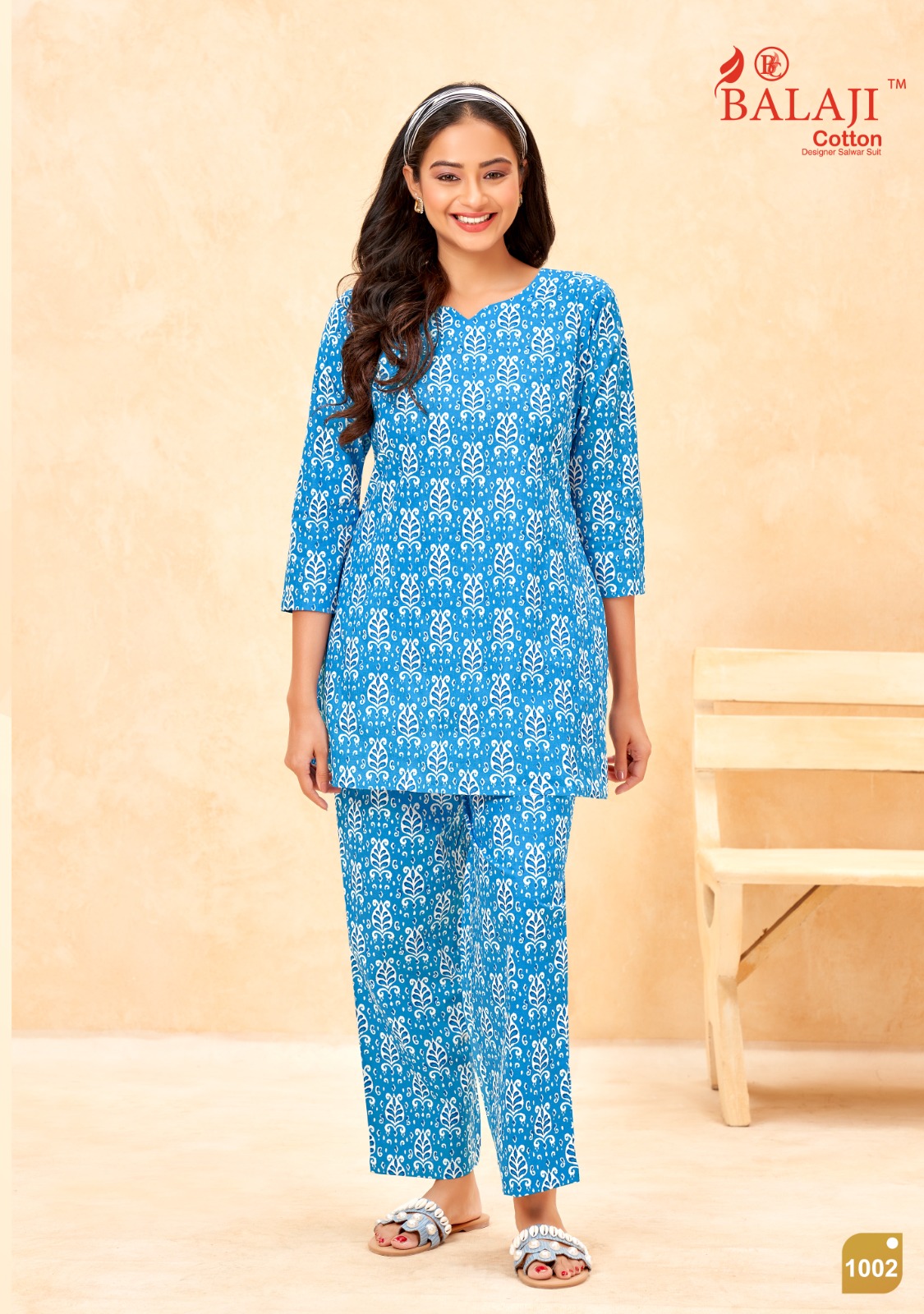 Maryam Balaji Cotton Co Ord Set Manufacturer Wholesaler